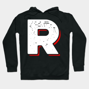 'Basic Letter R' Awesome Alphabet Gift Hoodie